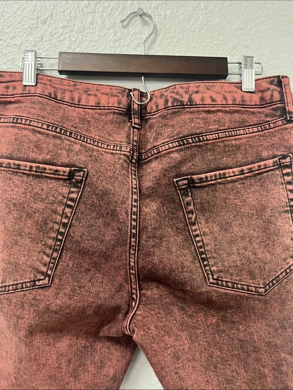 Topman Skinny Jeans in Rust Wash #1153